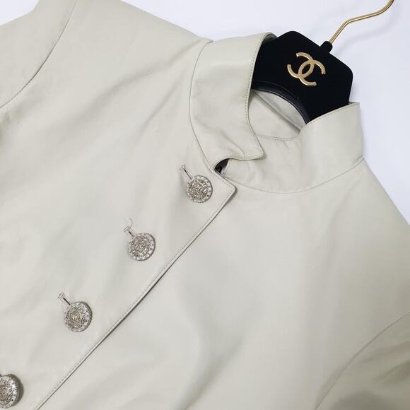 Chanel Paris-Bombay Lambskin Leather Jacket - Size 40 - Picture 2 of 13